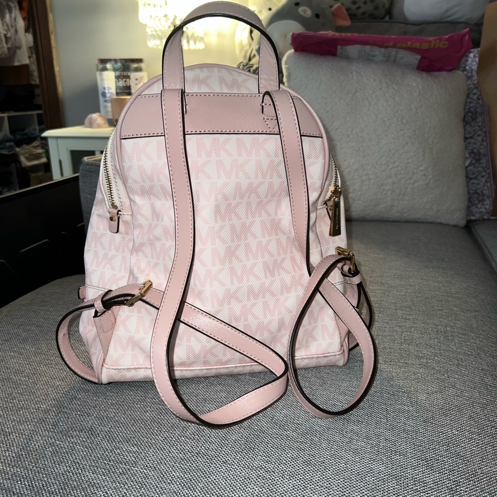 Rare Pink Michael Kors Backpack - image 2